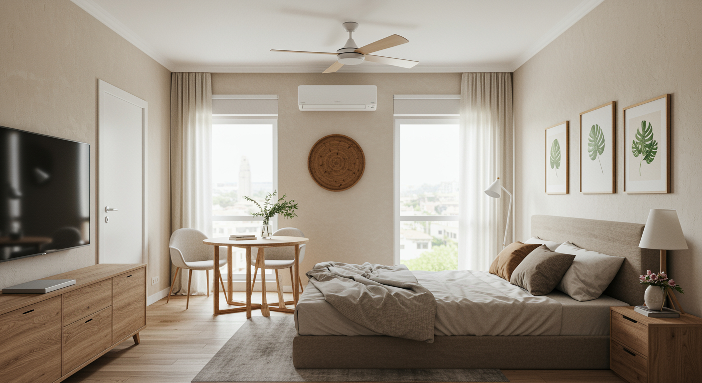 Eco High-Speed 600mm Ceiling Fans: Smart Choice for Modern Micro Homes
