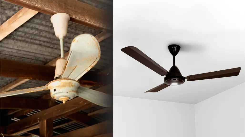 Modern Ceiling Fans vs Traditional Fans: Why Rotex Leads the Change
