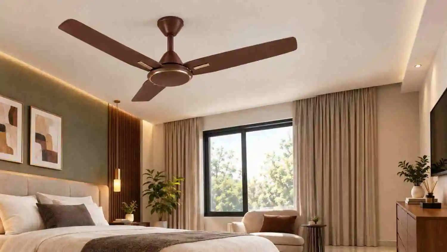 The New Rotex Rapid Deco Ceiling Fan for Modern Interiors