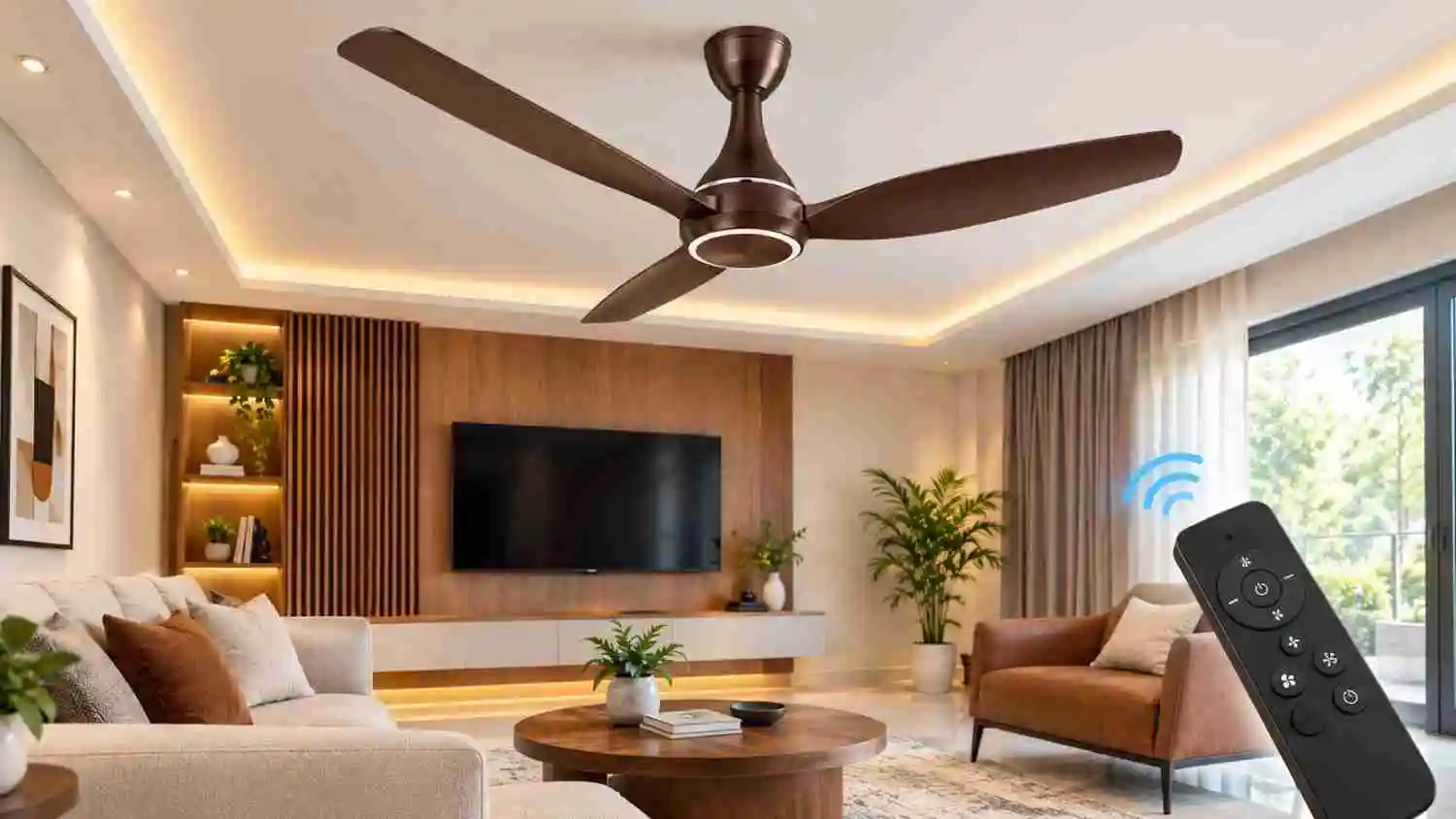 Meet the Rotex Trio Modern BLDC Ceiling Fan for Modern Homes