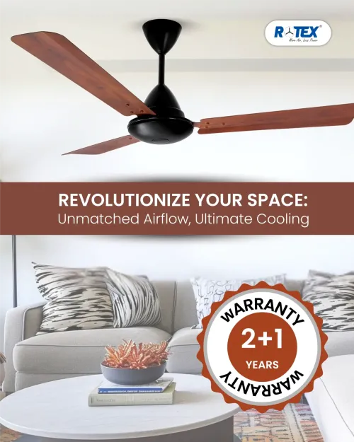 Rotex Eco wooden Series BLDC ceiling Fan
