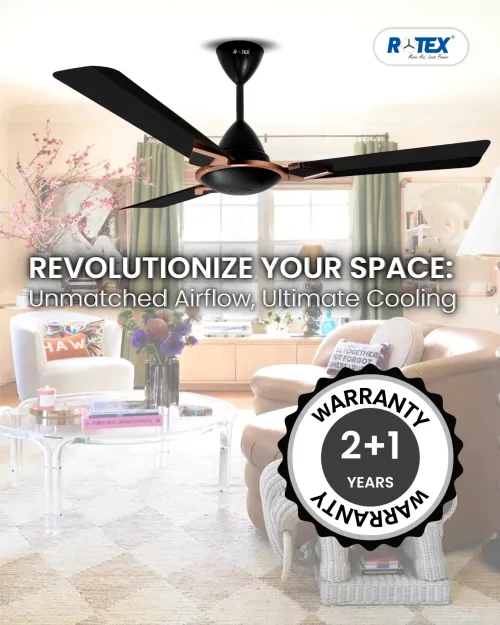 Rotex Trio Modern BLDC Ceiling Fan 