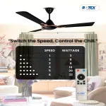Rotex Trio Modern BLDC Ceiling Fan 